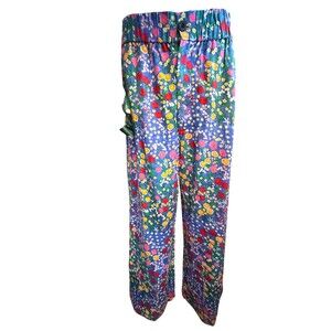 Nooworks NWT Superbloom Linen Catalina Pants MED